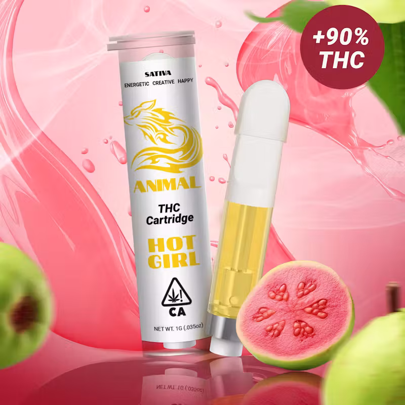Animal 510 Thread THC Cartridge - Hot Girl 92% Sativa