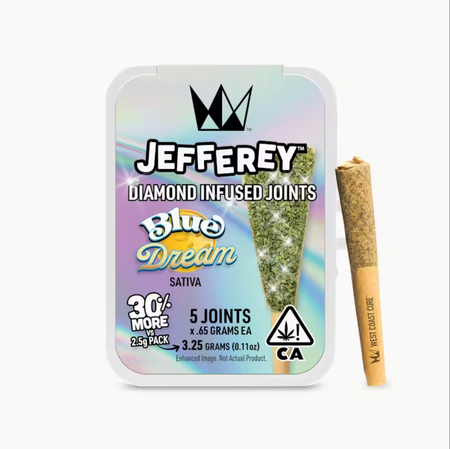 WCC Jefferey Infused 5pk Joints - Blue Dream Sativa by West Coast Cure