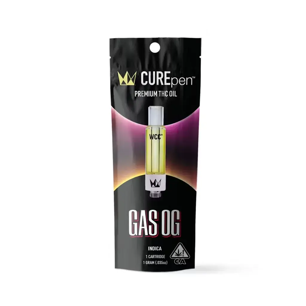 WCC Curepen 1g Cartridge - Gas OG indica 85%