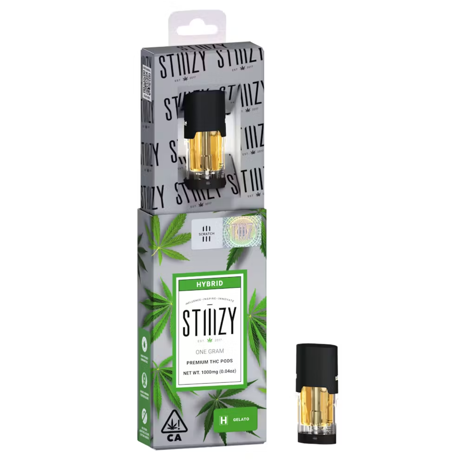 Stiiizy 1g Cartridge - Gelato Hybrid
