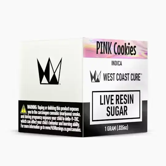 WCC Concentrate - Sugar - Pink Cookies 85% Indica