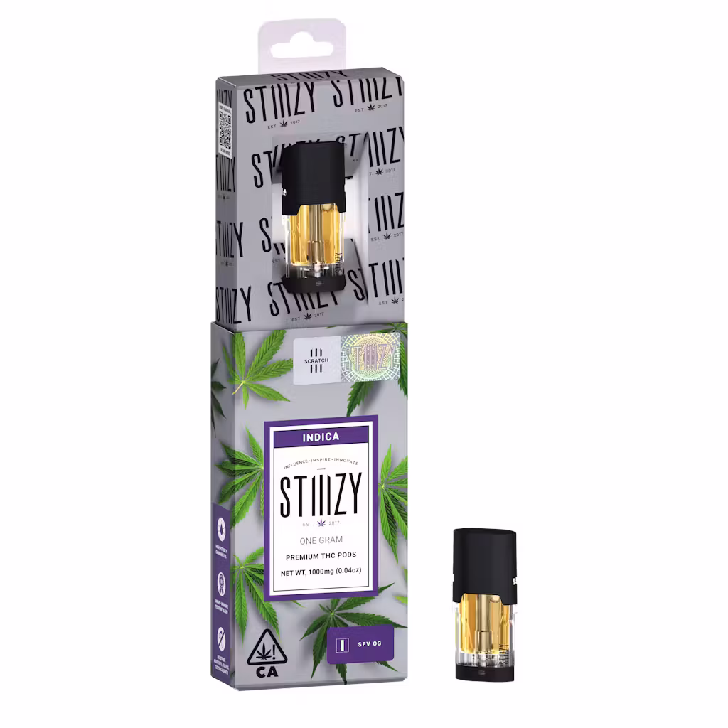 Stiiizy 1g Cartridge - SFV OG Indica 89%