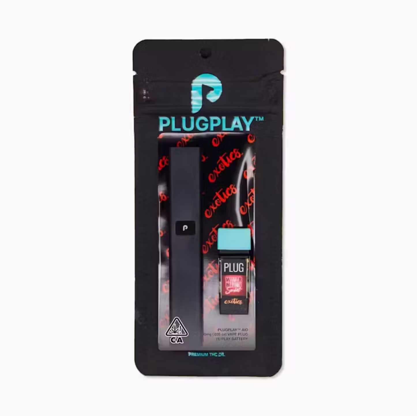 Plug AIO 1g Cartridge+Battery - Watermelon Sorbet 84% Hybrid