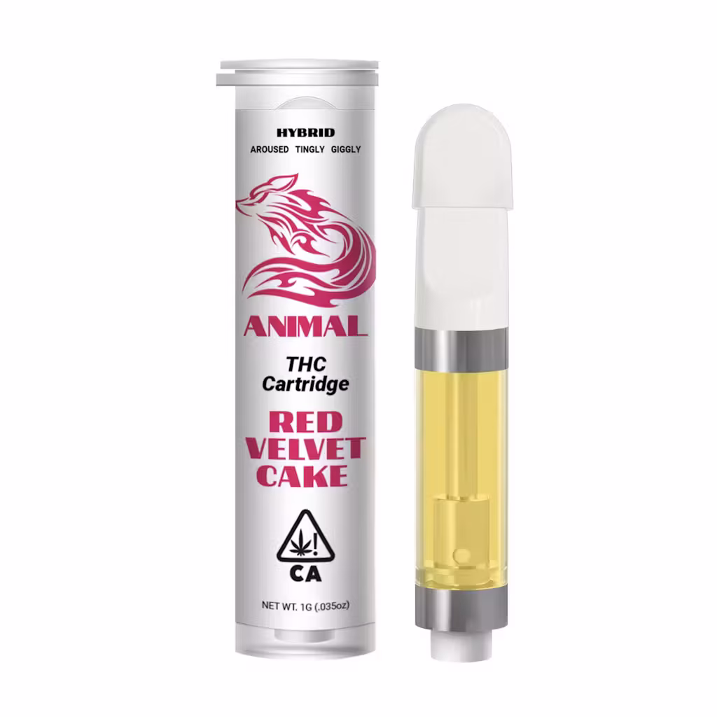Animal 510 Thread THC Cartridge - Red Velvet Cake 92% Hybrid