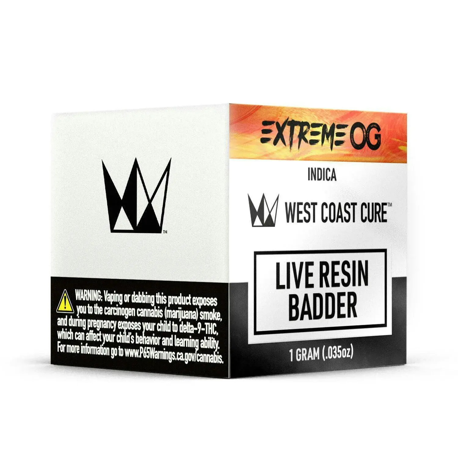 WCC Concentrate - Badder - Extreme OG Indica 57%