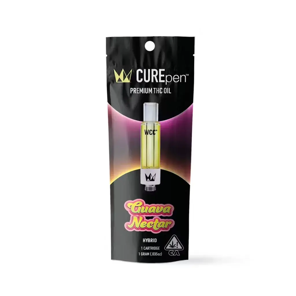WCC Curepen 1g Cartridge - Guava Nectar 86% Hybrid 