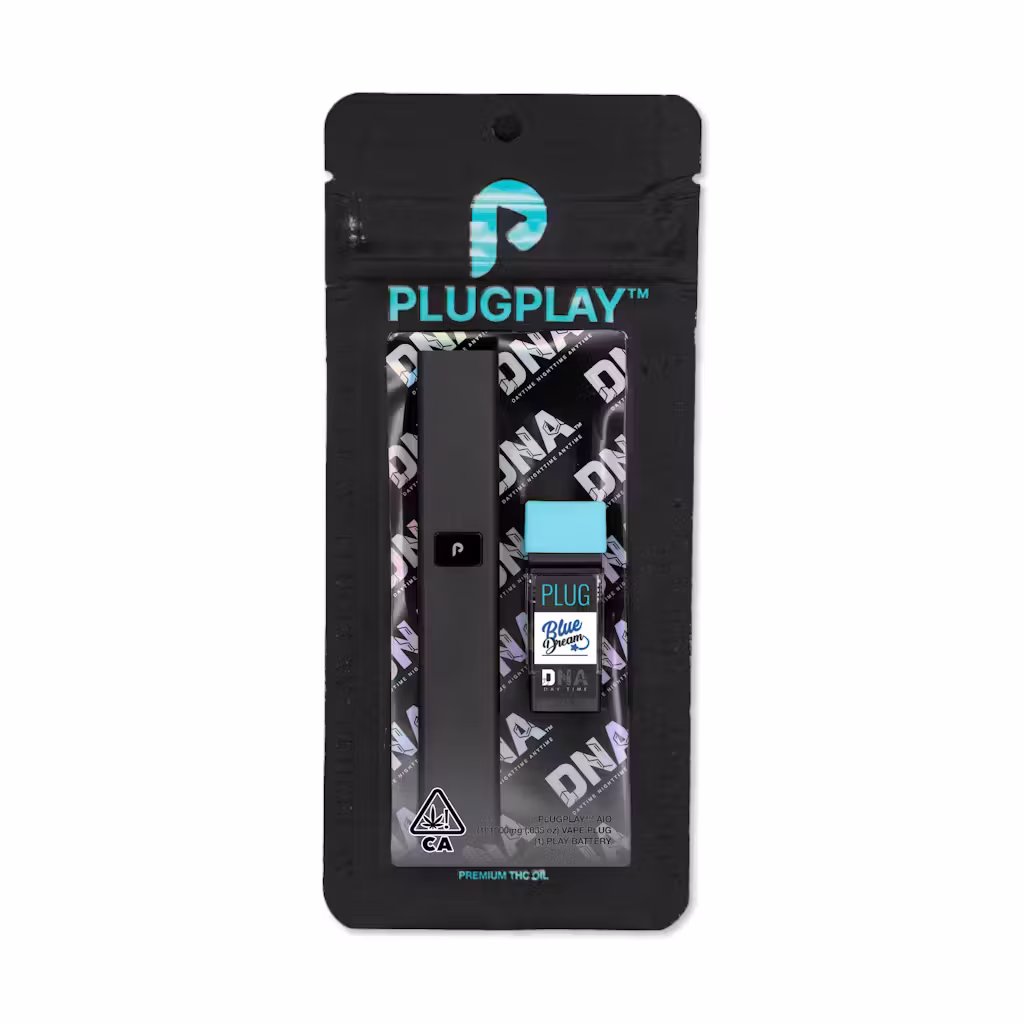 Plug AIO 1g Cartridge+Battery - Blue Dream 83% Sativa