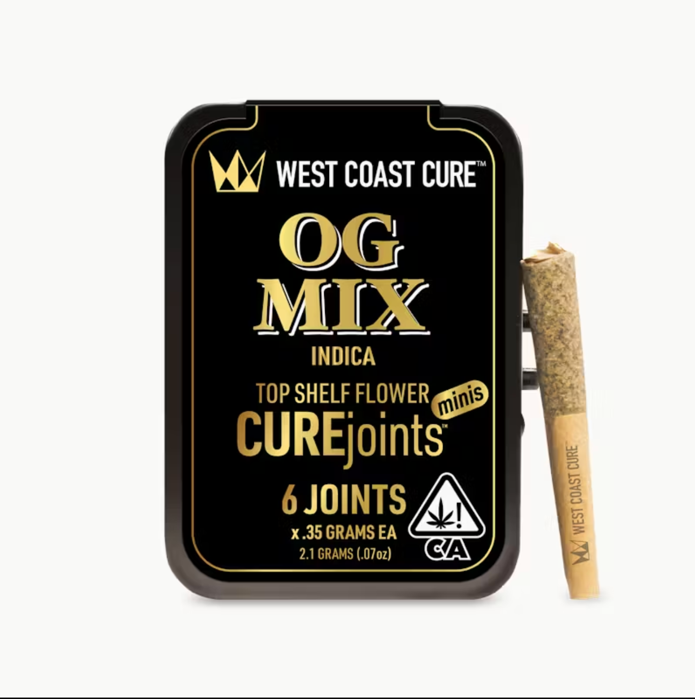 WCC CUREjoint Minis 6pk - OG Mix by West Coast Cure