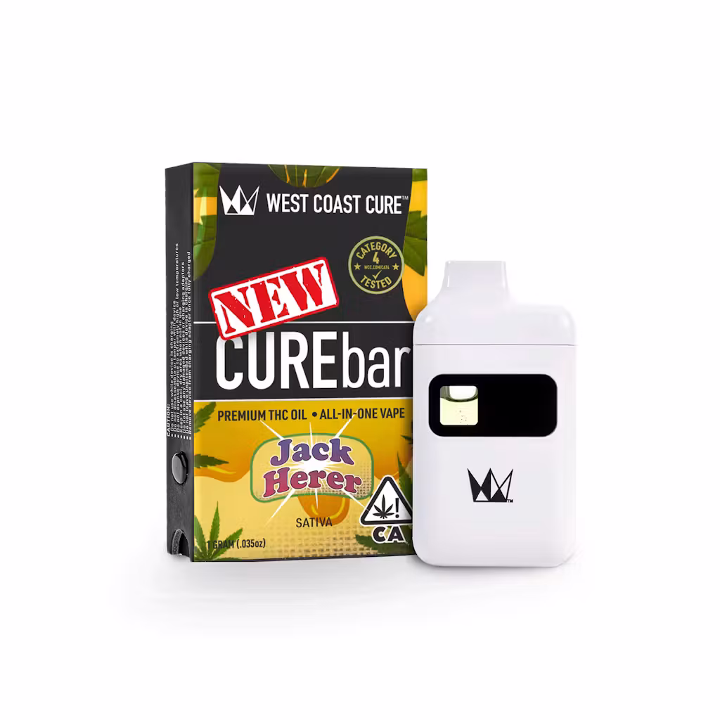WCC Curebar Vape - Jack Herer Sativa by West Coast Cure