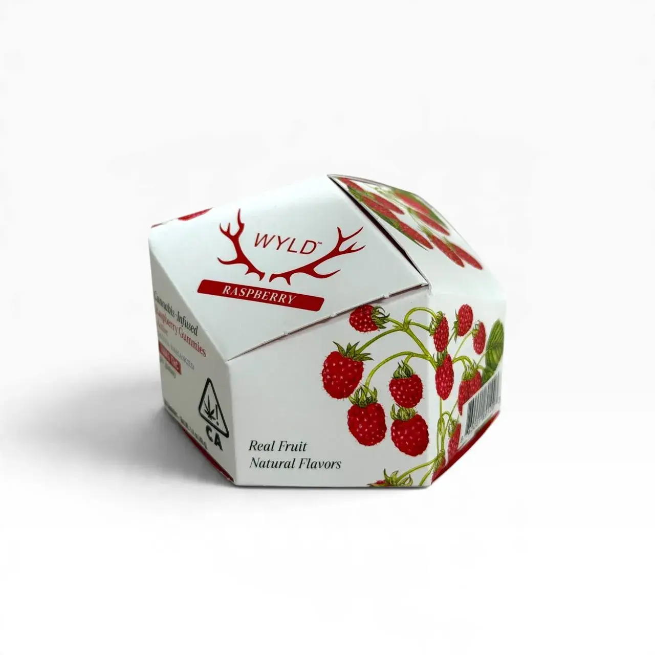 Wyld Gummies 100mg 10pc - Raspberry Sativa