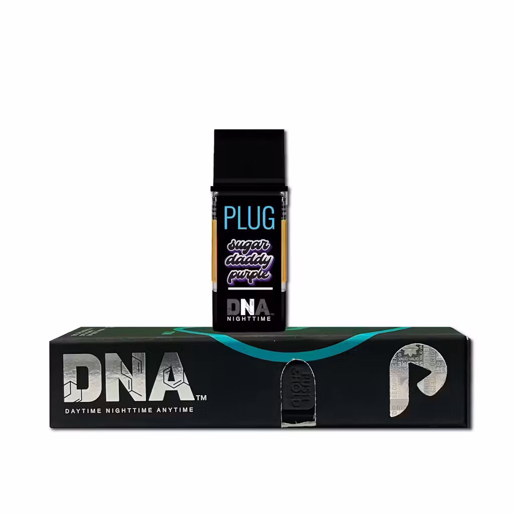 Plug 1g Cartridge - Sugar Daddy Purple Indica 85%