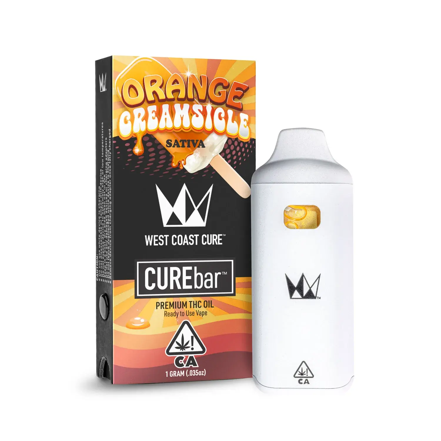 WCC Curebar Vape - Lemon Burst Sativa (copy) by West Coast Cure