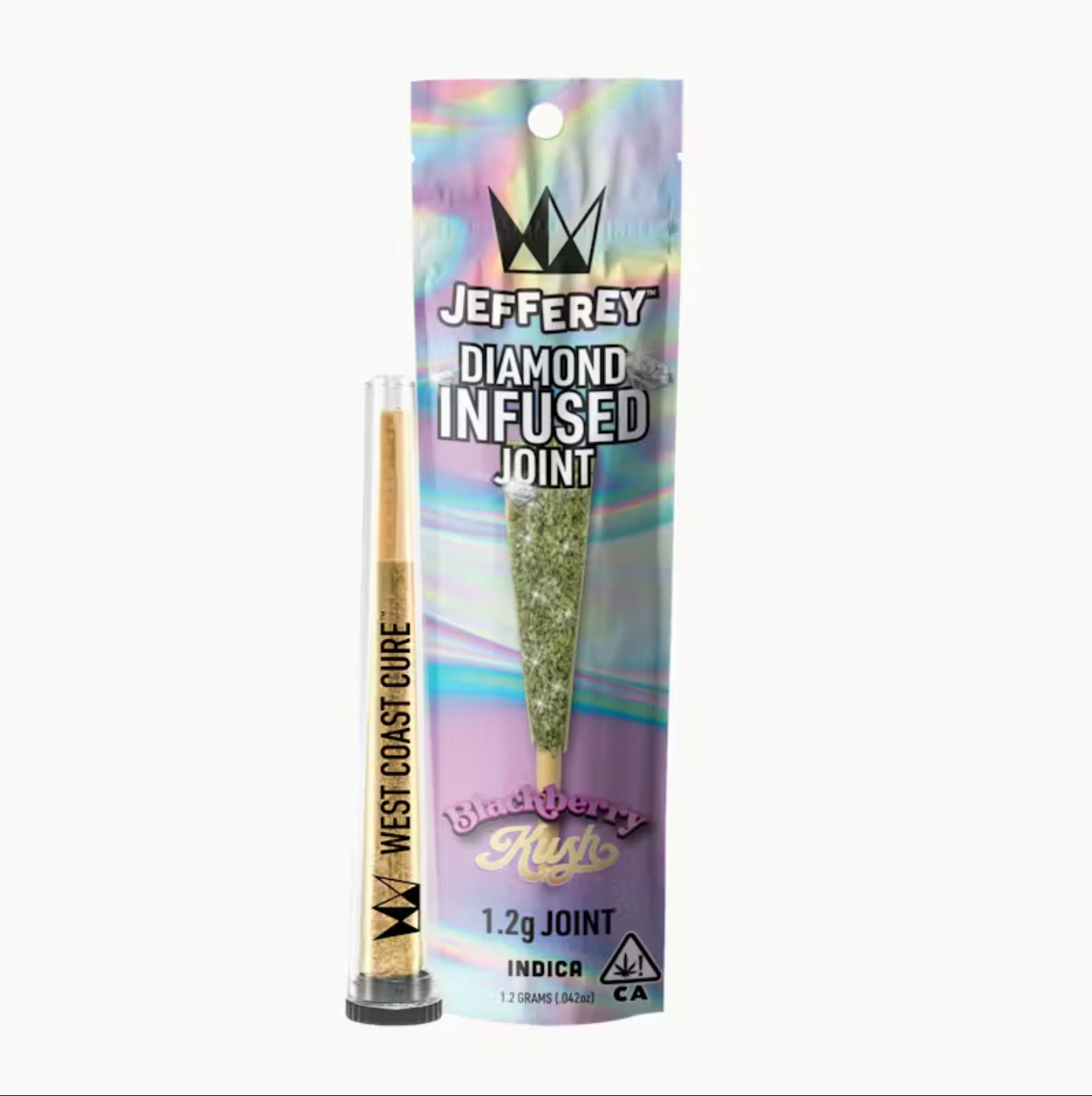 WCC 1.2G Infused Joint - Blackberry Kush by West Coast Cure