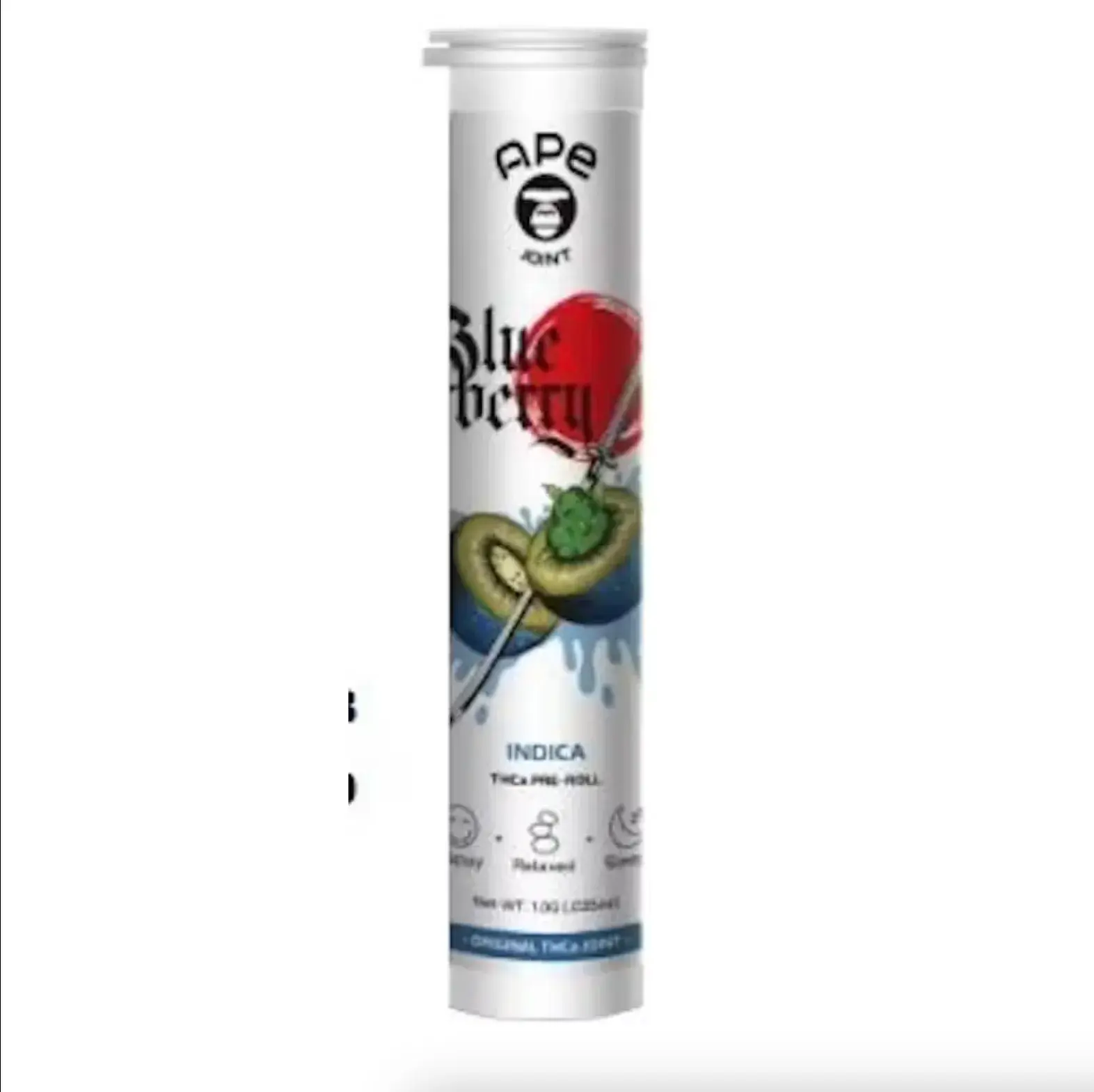 Ape 1g THCa Infused Single Joint - Blueberry 29% Indica