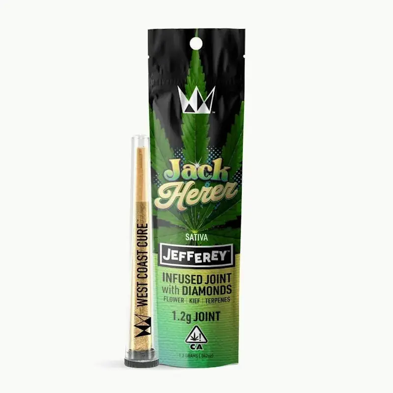 WCC 1.2G Infused Joint - Jack Herer Sativa 43% by West Coast Cure