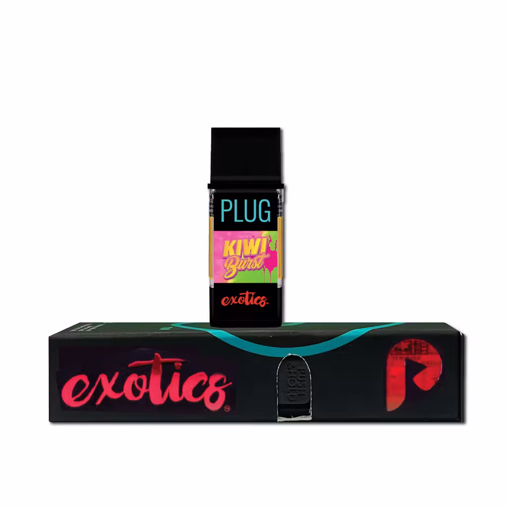 Plug 1g Cartridge - Kiwi Burst Hybrid 84%