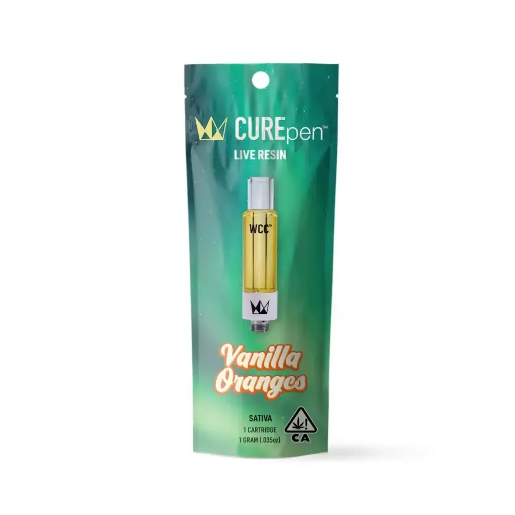 WCC Curepen 1g Cartridge - Vanilla Oranges 85% Sativa
