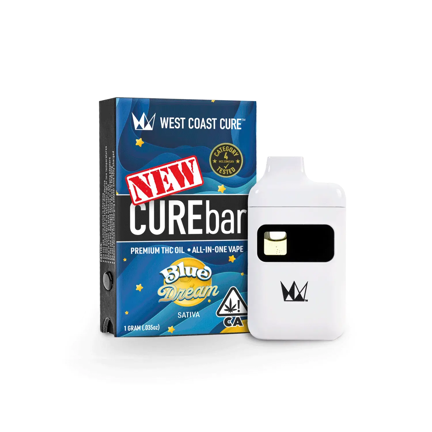 WCC Curebar Vape - Blue Dream Sativa by West Coast Cure