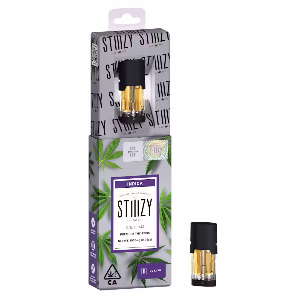Stiiizy 1g Cartridge - OG Kush Indica 87%