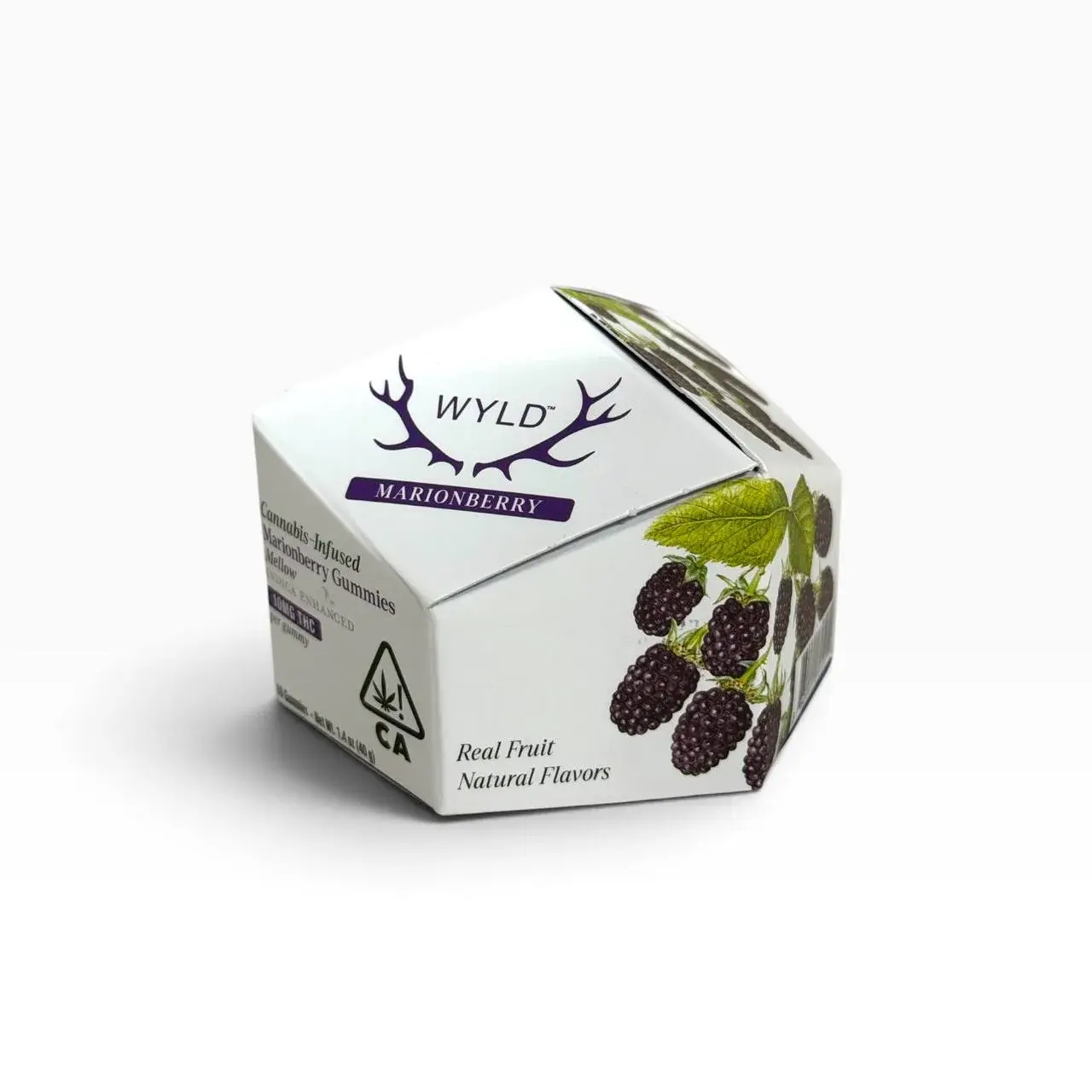 Wyld Gummies 100mg 10pc - Marionberry Indica