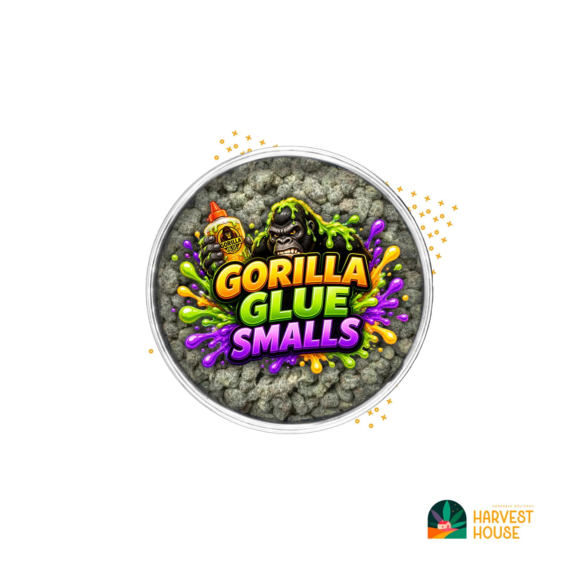 Gorilla Glue Smalls 33.12% THC by Animal